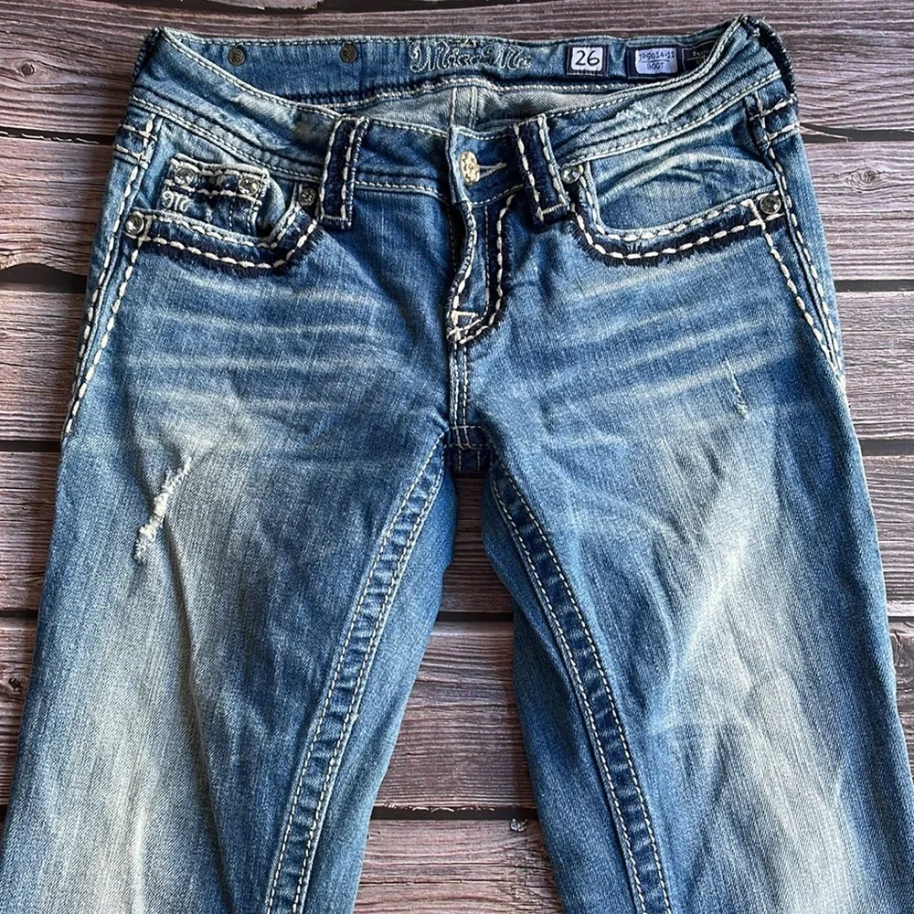 MISS ME | Bootcut jeans style JP5014-11 - Picture 4 of 11
